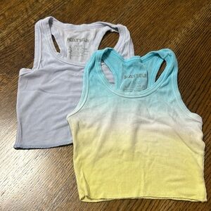 2 Katie J NYC tanks. Girls. Size L